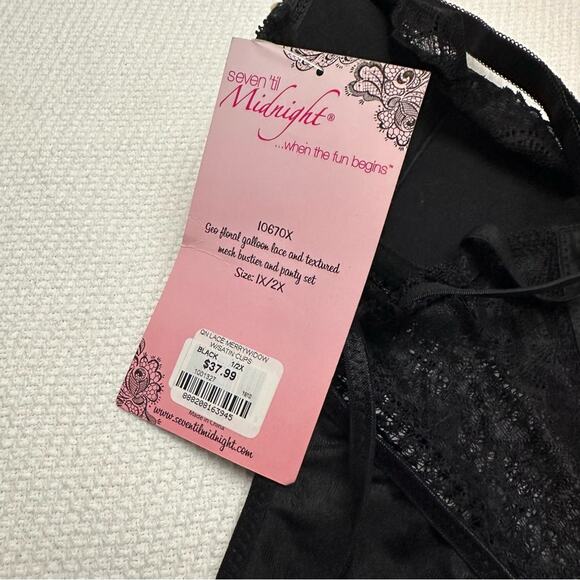 Seven til midnight mesh bustier 1x/2x - Picture 5 of 8